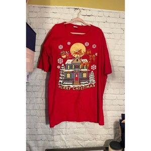 Vintage College Ware Chritsmas Shirt OSFA